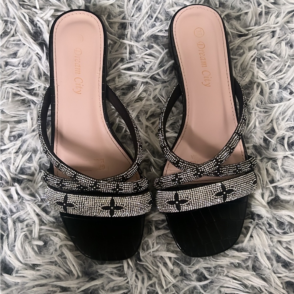 Black sandals